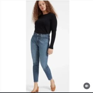 EVERLANE 29" High Rise Ankle Jeans